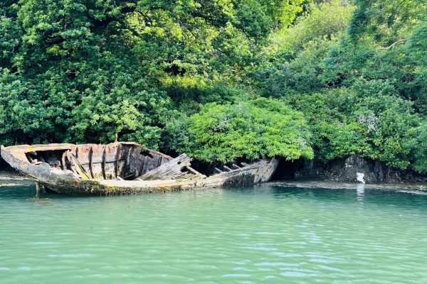 The Iron Duke, left on Frenchman's Creek